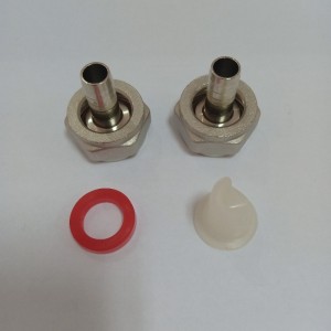 Metal Nipple for keg coupler with G5/8”